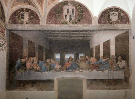 <B>In Milan:</B> The Last Supper